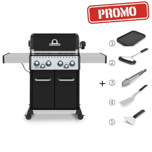 Гриль газовый Broil King BARON 490 new