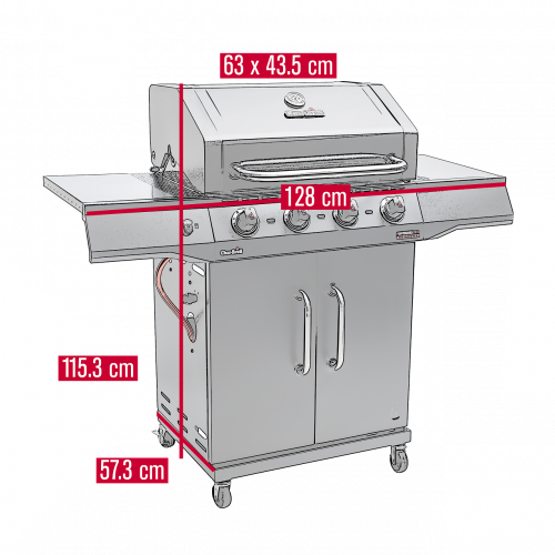 Газовый гриль Char-Broil Performance CORE 4B фото 8