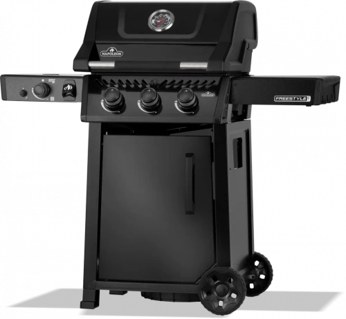 Газовый гриль Napoleon Freestyle PRO 365 SIB (черный, с ИК горелкой 2/3) фото 3