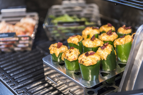 Форма Char-Broil Grill+ для жарки перца двойная фото 7